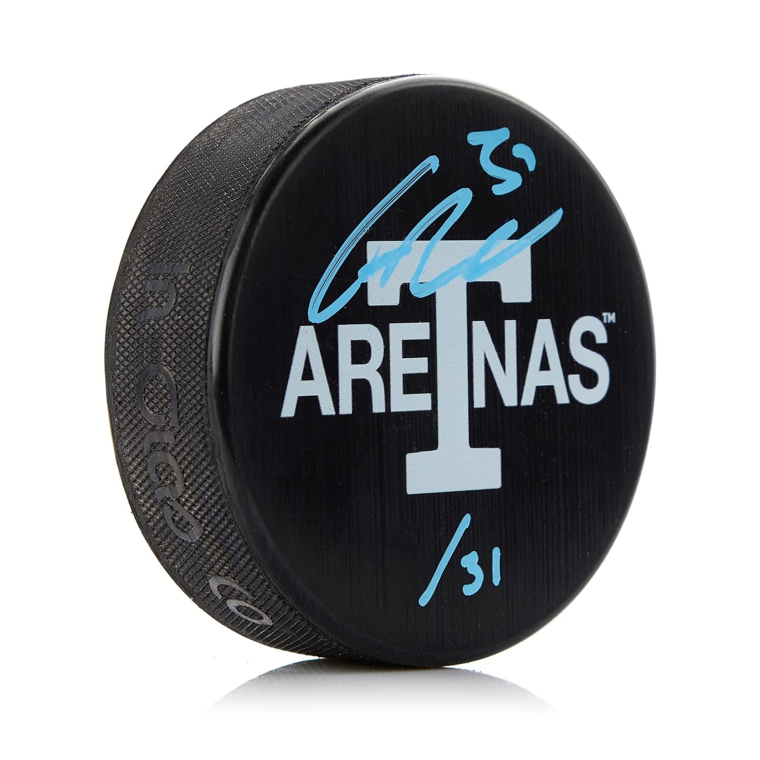 Frederik Andersen Signed Toronto Arenas Next Century Game Puck #/31 Frederik Andersen Puck toronto-arenas-next-century-game-31, supplier stock photo